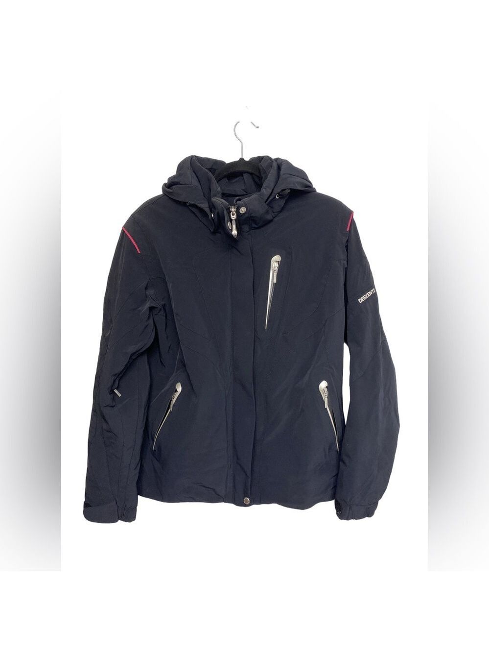 Descente Women’s US 14 Titan Thermo Ion-Bodies Technical Ski Jacket Black